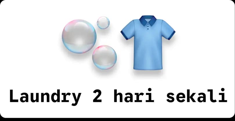 Fasilitas Laundry 2 Hari Sekali di Kampung Inggris LC
